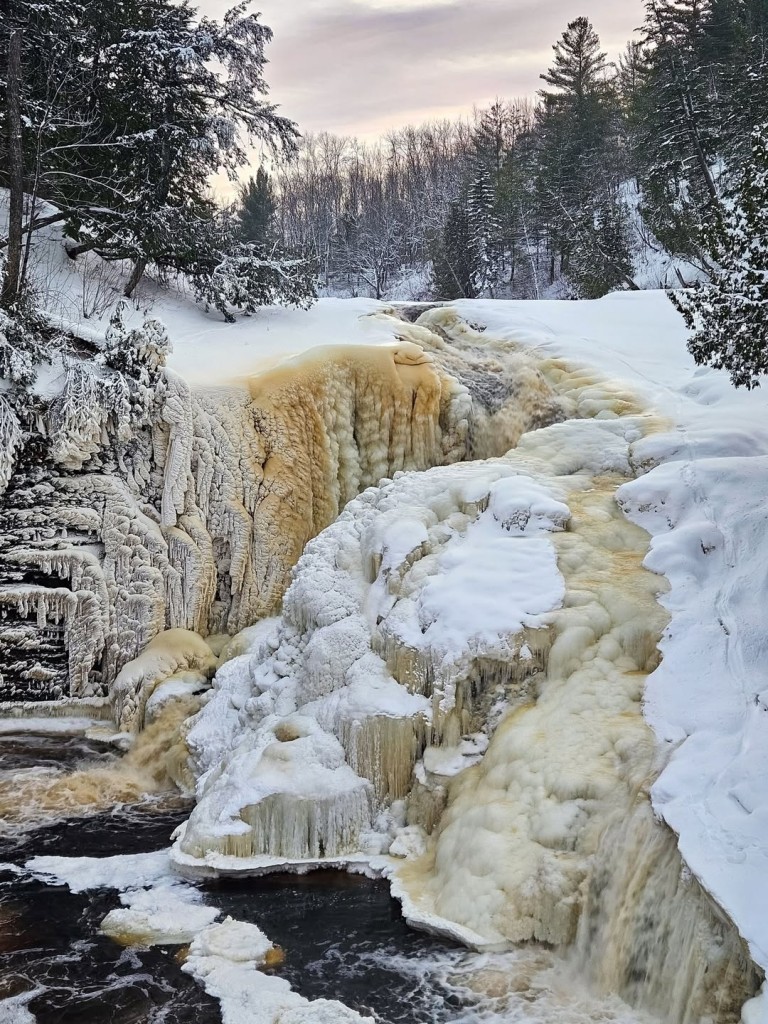 Rainbow Falls on the Black River by Michelle Lutke.