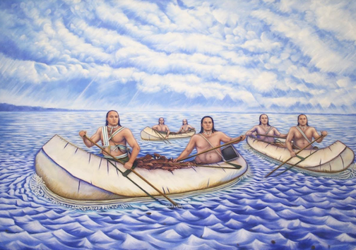 Algonquins of Pikwakanagan Nation by Sylvia Tennisco.