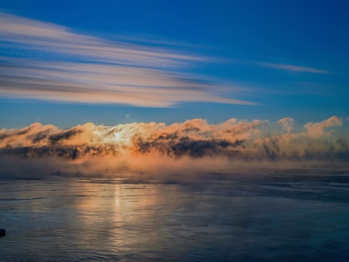 Sea Smoke by Steve Ash.