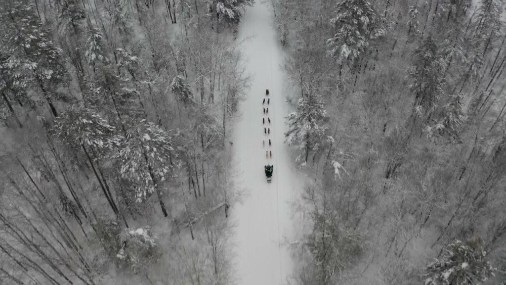Sean DeWolski finishing first in the 2026 Beargrease 120 Photo by NorthernNews Now.