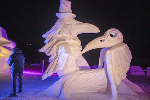 The Inosculation of Souls, 1st place, Canada, World Snow Sculpting Championship 2026 in Stillwater.has been an absolute spectacle. Click here to see more.
