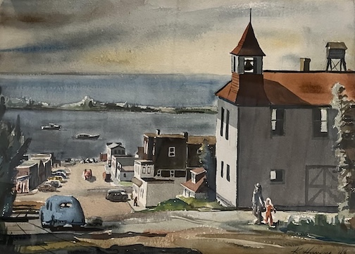 Untitled, oil, by Keith Havens.