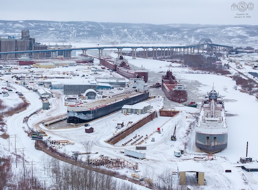 Winter Dance Card by Gus Schaier.
