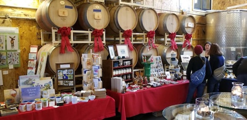 Galentine's Market at the North Shore Winery on Saturday.