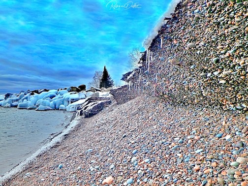 Lady Superior at work by Roxanne Distad.