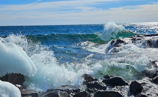 A talking lake by Andy Keith.
