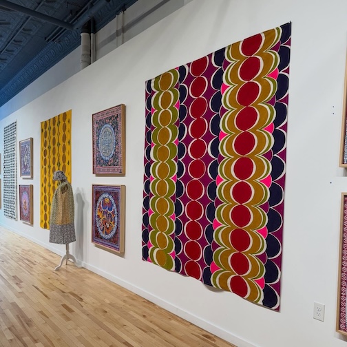 Kirsten Aune Textiles now on view at the Prove Gallery in Duluth.