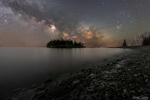 Milky Way revisited by Hayes Scriven.