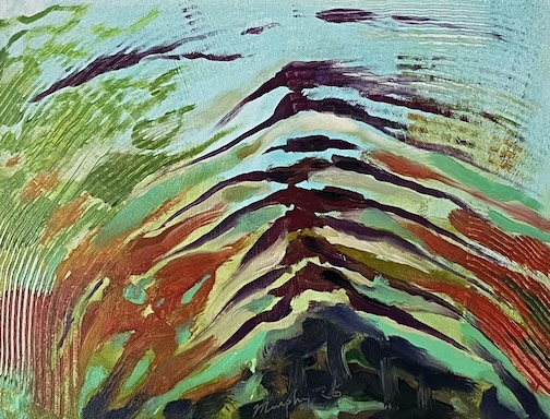 New Work by Scott Murphy. He will be shwoing in the Color of Sound exhibit at Lizzard'sjpg.