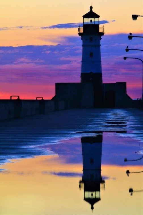 Soaking in the beauty by Matthew Pastick.