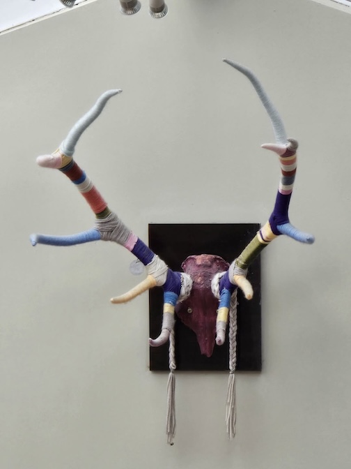 They yarn-storm in Ushuaia, Argentina, by Teresa Shannon.