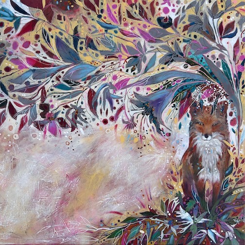 Untitled, acrylic, by Teresa Cox Kolar.