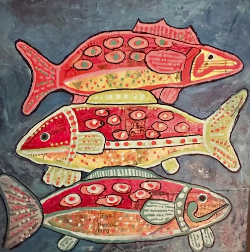 Untitled by Leah Fox is at the Free Range Food Co-op in Grand Rapids.