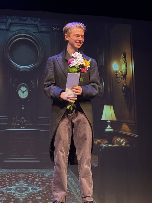 Ben Fitzgerald-Wells is the 2026 recipient of the Grand Marais Playhouse Excellence in Theater Award.