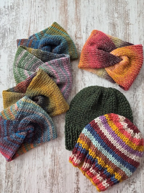 North Road Knits restock at Clearview General Store by Jamie Rex.