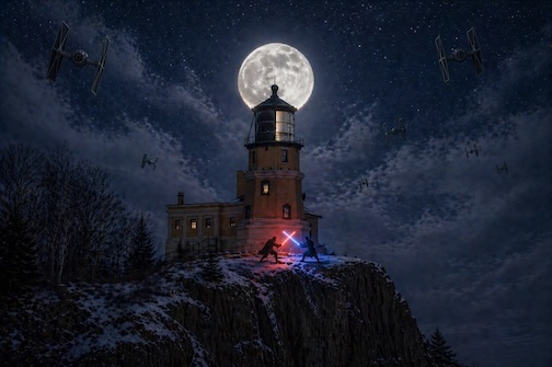 May the 4th be with you by Hayes Scriven.