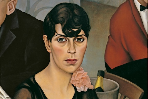Sonja, 1928, oil on canvas, by Christian Schad (German, 1894–1982). Photo: by Jörg P. Anders.