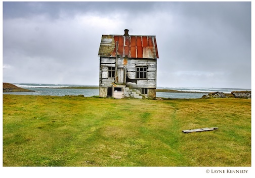 Abandoned homestead, Northern Iceland by Layne Kennedy.