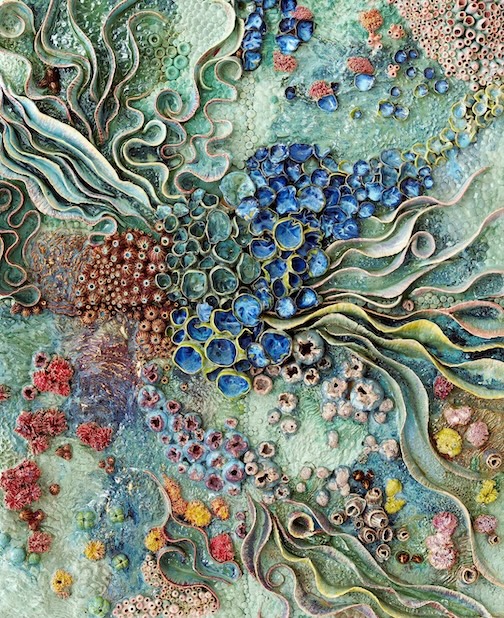 Corals ll, stoneware, Elizaveta Nenarakova.