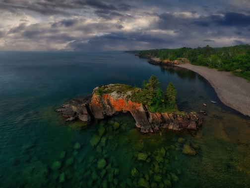 Hollow Rock by Keith Christenson.