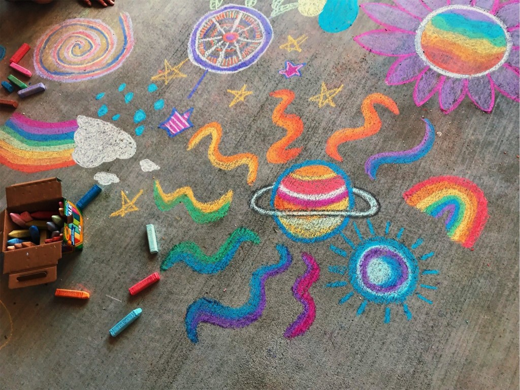 There are a lot of opportunities to make art at Joy and Company.