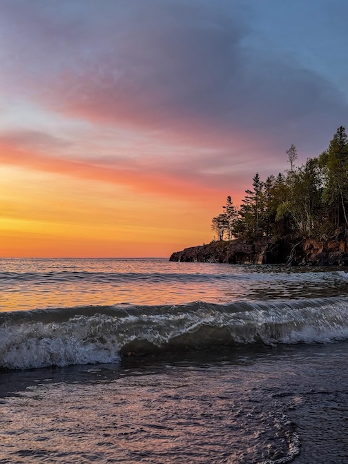 Morning Waves by Adam Malmanger.