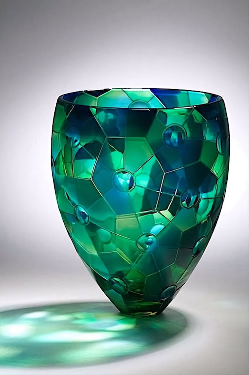 Forest Light, glass by Kevin Gordon.