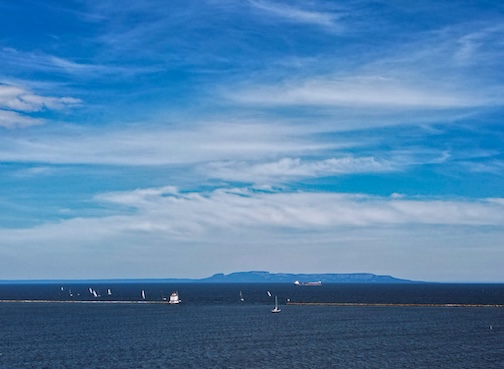 Thunder Bay before the wildfire smoke by Chris Artist.