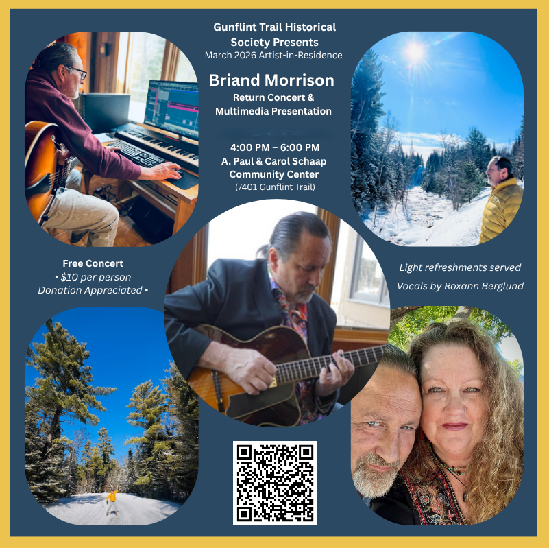 Briand Morrison in Concert at the Schaap Community Center on Saturday