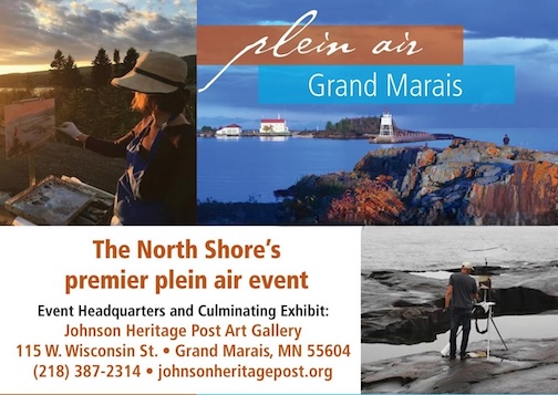 The Grand Marais Plein Air Competition starts Sept. 8.