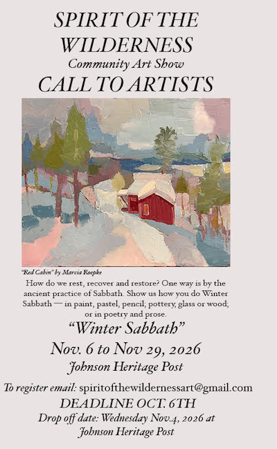 Spirit of the Wilderness Art Show.