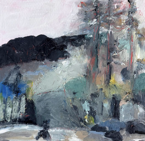 Untitled, acrylic, by Sue Rauschenfels.