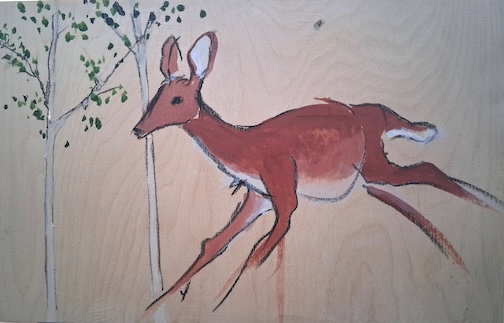 Working on new stuff for the 20:20 show coming up later this month by Ann Klefstad.