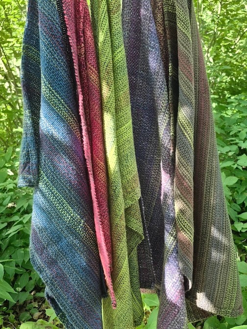 Weaving by Julie Arthur.